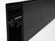 2.4mt long shower screen Side H channel